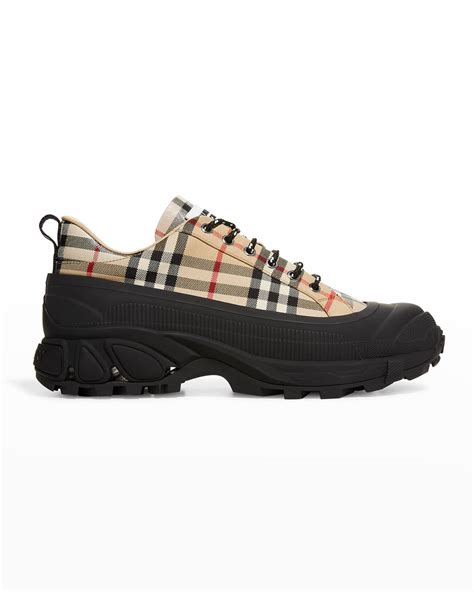 burberry vintage check sneakers.